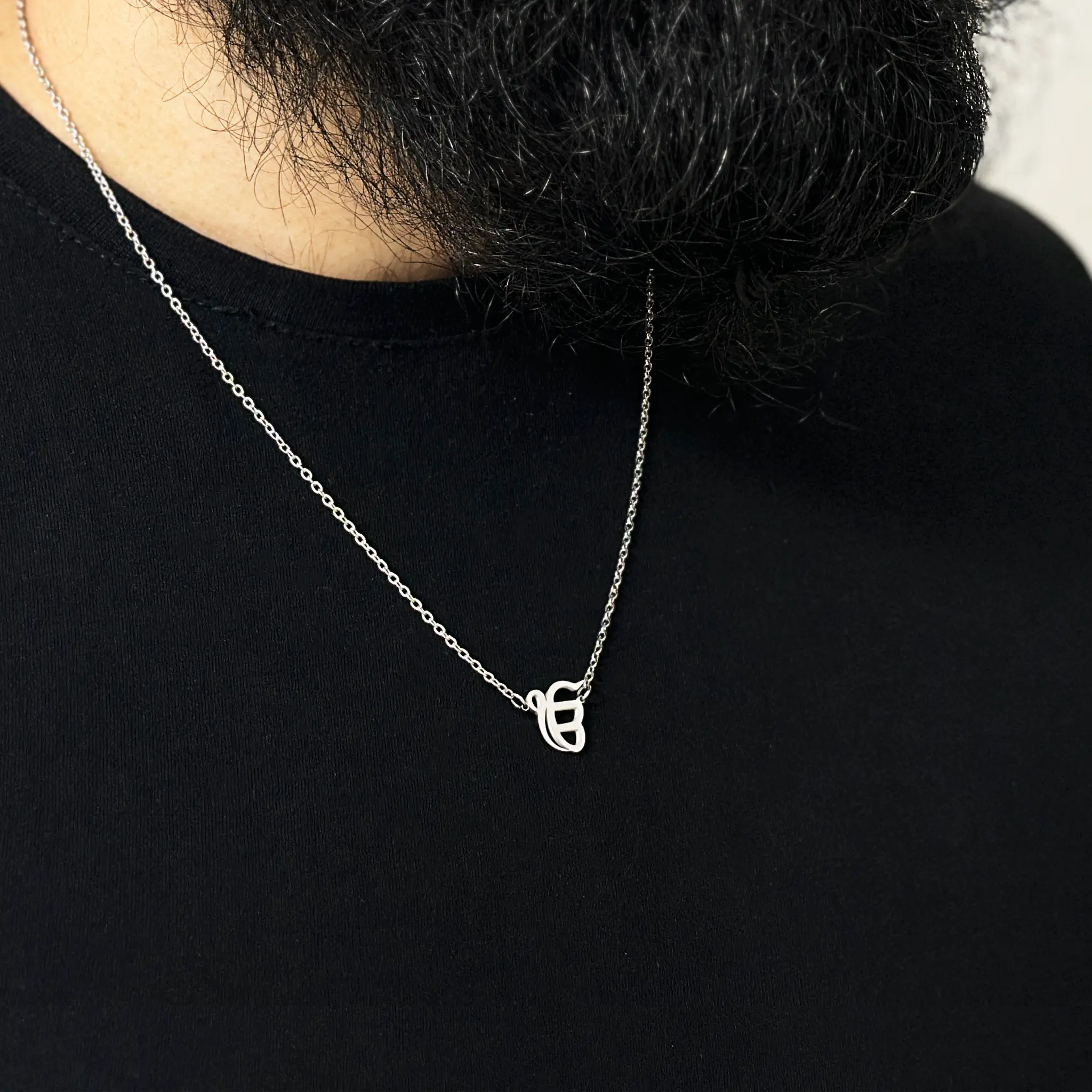 Chain Ik Onkar silver person2