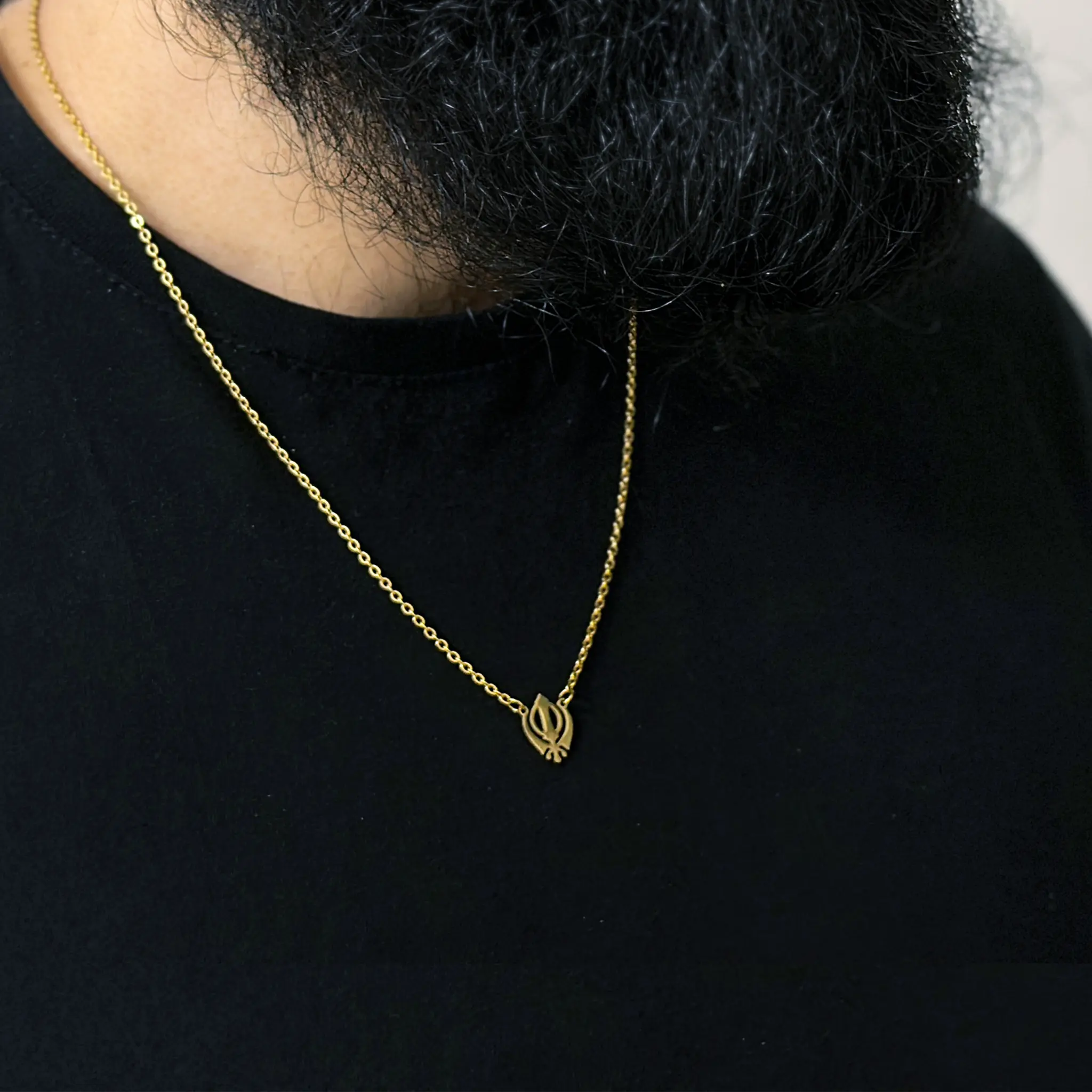 Chain Khanda gold person2 2