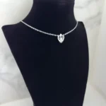 Chain Khanda silver figure left short