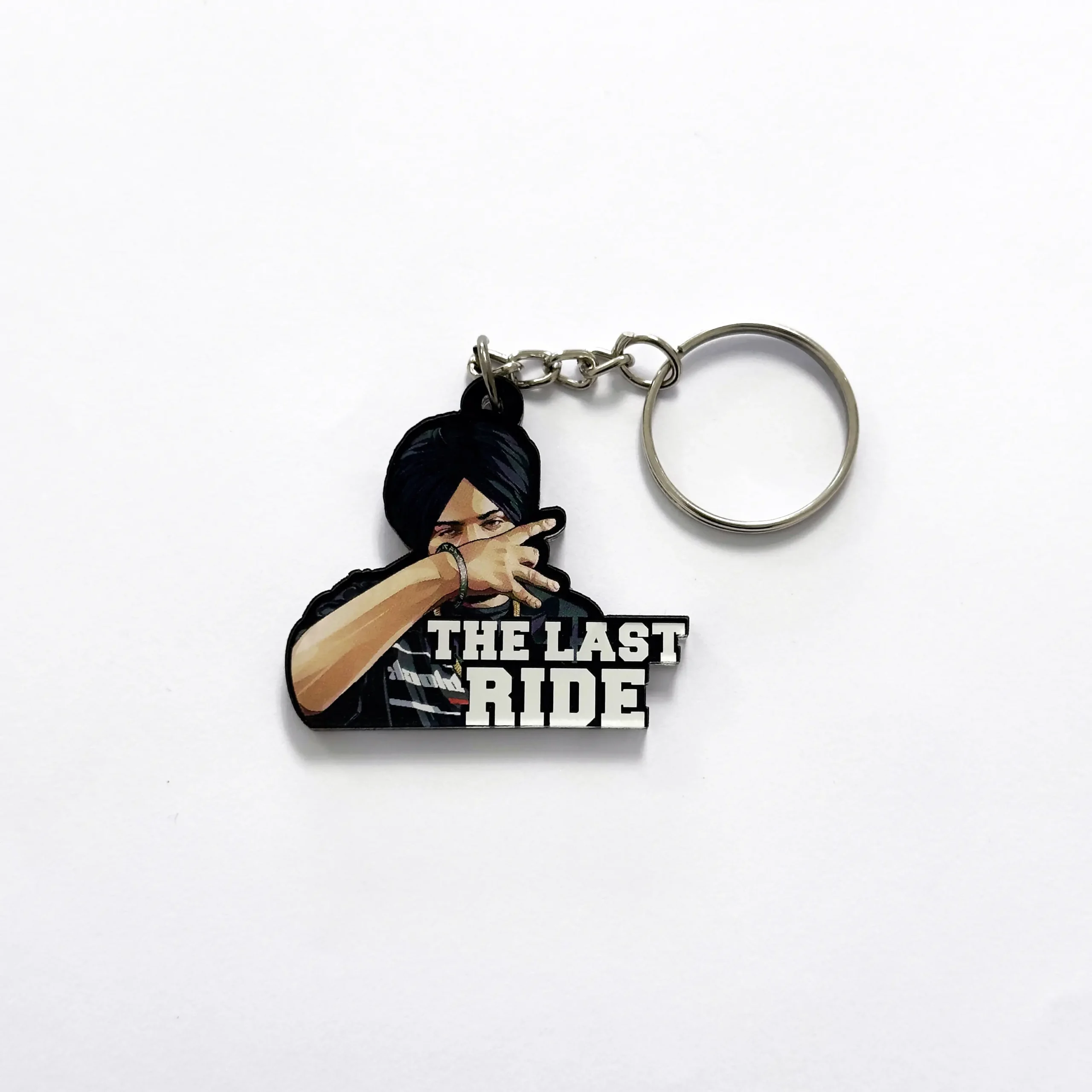Key chain Sidhu Moose Wala The Last Ride scaled